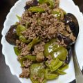 愛蔵（あいぞう）'s cooksnap of when they made なすピーマン鶏モモ肉味噌炒め♪簡単レシピ.