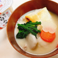 あんまかろん☆'s cooksnap of when they made 関西風　簡単絶品白みそのお雑煮♪甘め♪.