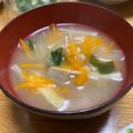 北京パンダ's cooksnap of when they made 大根とにんじんのみそ汁.