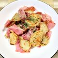 きゃんでぃ×2's cooksnap of when they made 子供◎おつまみ◎ベーコン馬鈴薯の大蒜炒め.