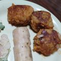 えりきゃんでぃ's cooksnap of when they made 豚ひき肉ポテトチーズボール.