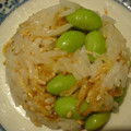 Maraisin's cooksnap of when they made 桜えび＆枝豆のマヨつゆおにぎり.