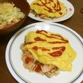 よちりん's cooksnap of when they made しめじとベーコンの簡単オムライス.