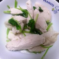 rem★'s cooksnap of when they made 鶏ささみと三つ葉の柚子こしょう和え.