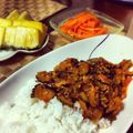 ma-tan's cooksnap of when they made 夏はこれ♪　ゴーヤカレー.