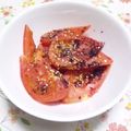 まっちー食堂's cooksnap of when they made サッパリ！トマトとゆかりの胡麻ポン和え♪.