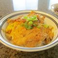 ビンツ＿ママ's cooksnap of when they made ◇フライパンde親子どんぶり◇.