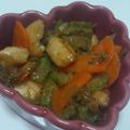 華城ん's cooksnap of when they made ジンジャー甘酢炒め☆鶏肉とゴーヤ彩り野菜.
