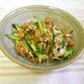ひぃこ＊'s cooksnap of when they made 夏に✿納豆シラス✿青じそ風味サラダ.