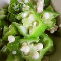 孝湊Mama's cooksnap of when they made オクラと蒸し鶏のサラダ.