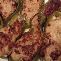 かなっちとあっち's cooksnap of when they made ピーマンの肉詰め.