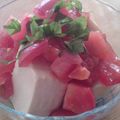 umeおねえ's cooksnap of when they made ごまとトマトのなめらか冷奴.
