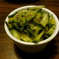 ayaka719's cooksnap of when they made たくあんとキュウリのゴマ風味和え★.