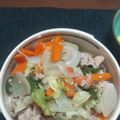 かあたらあ's cooksnap of when they made 野菜たっぷり塩麹DE肉野菜炒め.