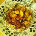 ラクダホテル's cooksnap of when they made ズッキーニと挽き肉の梅風味炒め.