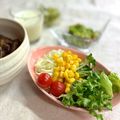 かっちゃん杉's cooksnap of when they made 少し美味しくなるよ。サラダに缶詰コーン.