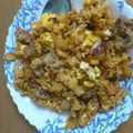 ○しお212○'s cooksnap of when they made 豚キムチチャーハン.
