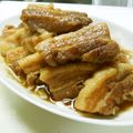 コンフリー's cooksnap of when they made 圧力鍋で豚バラ角煮（）.