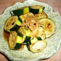 Jock's cooksnap of when they made ズッキーニの焼きびたし.