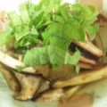 奈緒吉's cooksnap of when they made イカとエリンギのニンニクバタポン炒め.