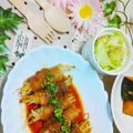 ♡みきママ♡'s cooksnap of when they made ♡節約！豚バラ肉でもやし巻き巻き焼肉♡.