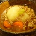 norinko66's cooksnap of when they made カブのそぼろあん.