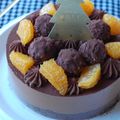 cmama098's cooksnap of when they made ♡ダブルチョコムースケーキ♡.