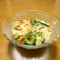 いっつぅ's cooksnap of when they made ゴーヤとトマトの冷製パスタ★ゆず胡椒風味.