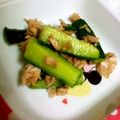 まんまるこころ's cooksnap of when they made ✿胡瓜とツナの❀簡単✿ポン酢和え.
