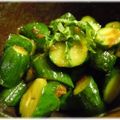 マルチーズミモザ's cooksnap of when they made 叩き胡瓜とおかかの梅肉和え♪.