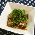 かよっぴぃ0323's cooksnap of when they made 大葉が香るピリ辛蒸し茄子.