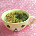 みなみんくっきんぐ's cooksnap of when they made *とろろ昆布と納豆の即席スープ*.