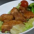 めかにか's cooksnap of when they made すっぱ旨♡鶏もものレモン漬け♡.