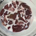 鬼嫁ちーちゃん's cooksnap of when they made 鶏レバーの下処理　牛乳使用.