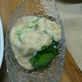りっきーママ♪'s cooksnap of when they made きゅうりの山かけ.