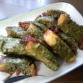 あかちゃんねこ's cooksnap of when they made 茄子のしそ巻き.