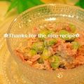 ruruchirin's cooksnap of when they made ツナと枝豆の柚子胡椒マヨ和え.