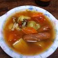 s_105's cooksnap of when they made ソーセージと野菜のスープ.