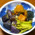 B子chan's cooksnap of when they made 南瓜と茄子の炒め煮.