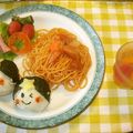 かどん's cooksnap of when they made ✿キャラ弁✿ひこぼしさまとおりひめさま✿.