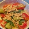 みきぴょ's cooksnap of when they made 簡単☆胡瓜とトマトのツナサラダ.