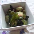 ひろぼの's cooksnap of when they made 即完食！キュウリとわかめとツナのあえ物.