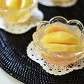uronn's cooksnap of when they made 涼しげ～♡桃の♡コンポート☆ジュレ☆.