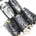 イロピリン's cooksnap of when they made 一口でぱくりっ=3海苔巻きおにぎりぃ～★.