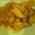 kumi3737's cooksnap of when they made しらたきとささみのキムチ和え.