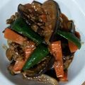 湖のカフェ's cooksnap of when they made 彩り麻婆ナス.