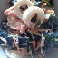 る〜む's cooksnap of when they made わかめの味噌マヨサラダ.