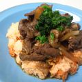ゆりまる2011's cooksnap of when they made 甘辛牛肉が合う！キムチ丼.