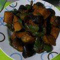 pino64's cooksnap of when they made 茄子ピーマン甜麺醤豆板醤コチュヂャン炒め.