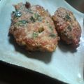 mineychan's cooksnap of when they made ✿照り焼き豚つくね✿.
